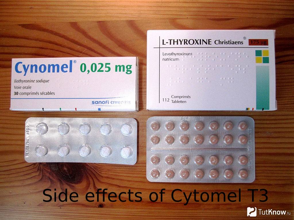 Side effects of Cytomel T3